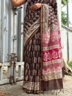 Semi Tussar silk - SY025 - Image 4