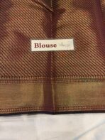 Ratnamala (Soft silk blend) - Maroon - Image 5