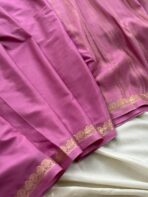 Chinmayi (Mysore crepe silk) - Dusty rose - Image 3