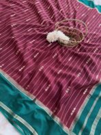 Tarangini (Mysore silk) - Royal Maroon - Image 4