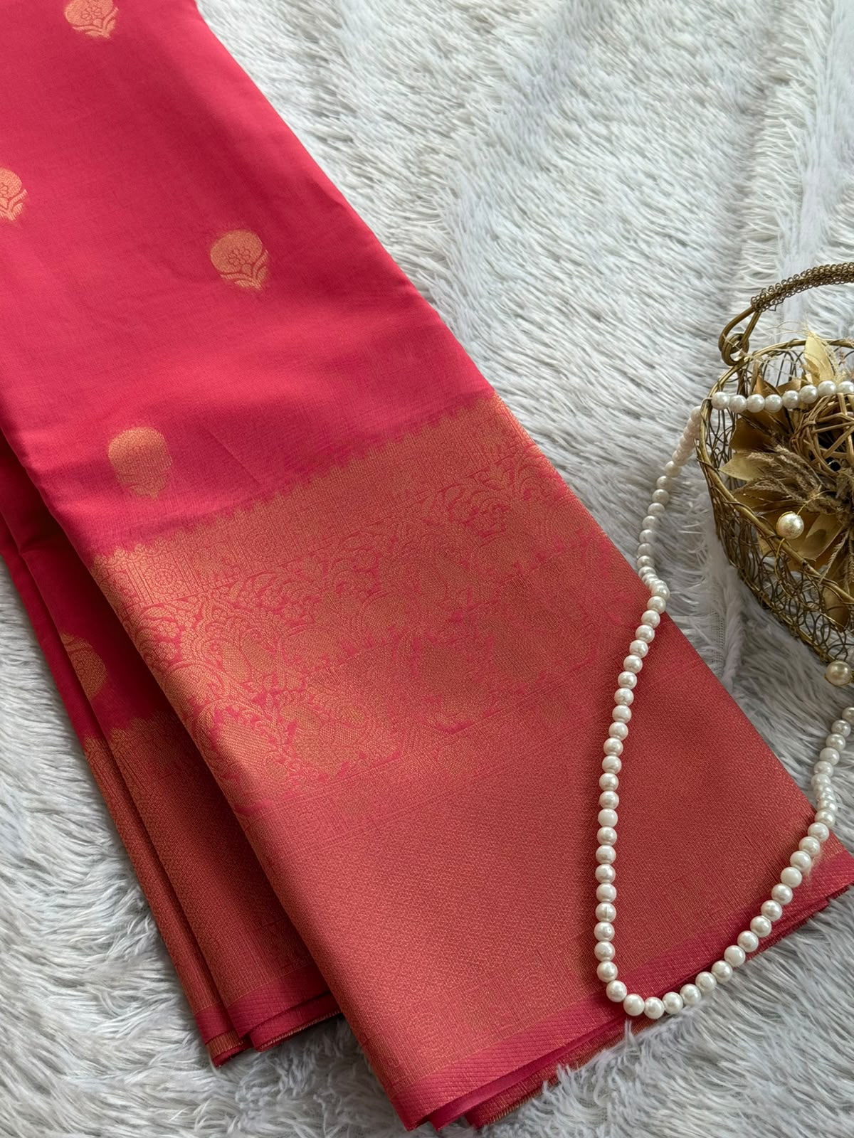074358cb-733e-4ffb-a8ab-85a09485f95b Athira (Semi silk) - Taffy pink - Image 1