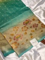 Brindhavan (Banaras silk) - Nicest green