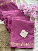 Chinmayi (Mysore crepe silk) - Dusty rose