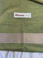 Tulsi (Banaras silk) - Methi green - Image 6