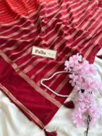 Tarangini (Mysore silk) - Rust Orange - Image 6