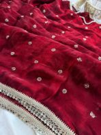 Glam gala (The Space silk edit) - Royal Maroon - Image 2