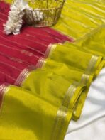 Tarangini (Mysore silk) - Maroon - Image 4