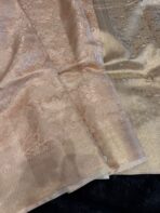 Haritha (Banaras Soft silk) - Champagne blush