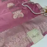 Tulsi (Banaras silk) - Dusty pink