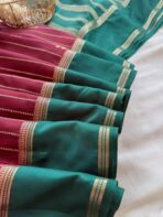 Tarangini (Mysore silk) - Royal Maroon - Image 5