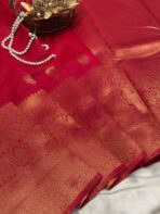 Athira (Semi silk) - Hot pink - Image 2