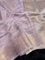 Haritha (Banaras Soft silk) - Lilac
