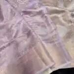 Haritha (Banaras Soft silk) - Lilac