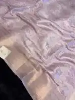 Haritha (Banaras Soft silk) - Lilac - Image 3
