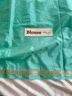 Chinmayi (Mysore crepe silk) - Mint green - Image 6