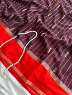 Tarangini (Mysore silk) - Kaapi Brown - Image 3