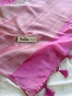 Mriganka (Banarasi silk) - Magenta pink - Image 4