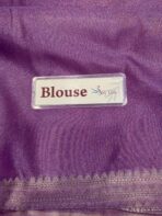 Brindhavan (Banaras silk) - Purple - Image 5