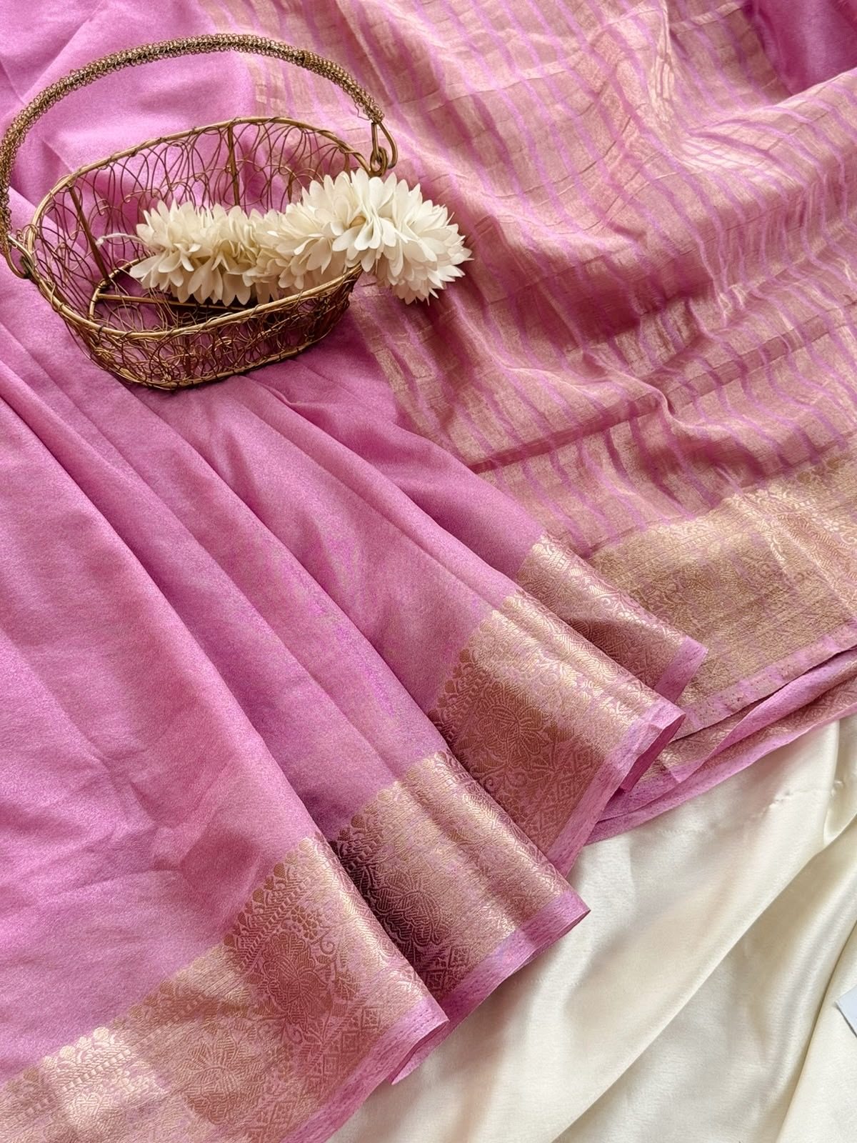 62bb8e2f-1908-4efb-8455-d6376eee8794 Charulata (Viscose Georgette) - Mauve - Image 1