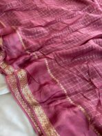 Dilruba (Viscose georgette) - Dusty rose - Image 2