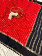 Tarangini (Mysore silk) - Red - Image 4