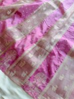 Mriganka (Banarasi silk) - Magenta pink - Image 3