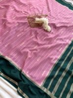 Tarangini (Mysore silk) - Mauve - Image 2