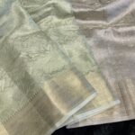 Haritha (Banaras Soft silk) - Pista Green