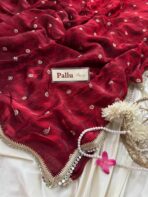 Glam gala (The Space silk edit) - Royal Maroon - Image 4