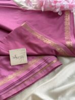 Chinmayi (Mysore crepe silk) - Dusty rose - Image 2