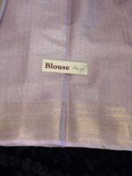Haritha (Banaras Soft silk) - Lilac - Image 6