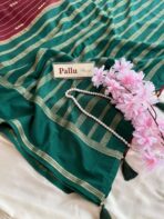 Tarangini (Mysore silk) - Royal Maroon - Image 6