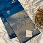Athira (Semi silk) - Hyacinth blue