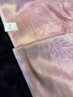 Haritha (Banaras Soft silk) - Blush pink - Image 4