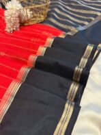 Tarangini (Mysore silk) - Red - Image 5