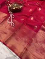 Athira (Semi silk) - Hot pink - Image 3