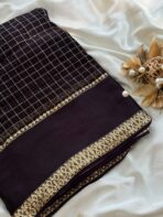 Dilruba (Viscose georgette) - Black - Image 4
