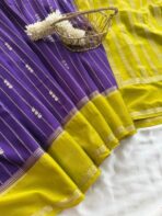 Tarangini (Mysore silk) - Violet - Image 2