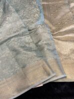 Haritha (Banaras Soft silk) - Turquoise
