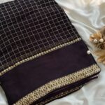 Dilruba (Viscose georgette) - Black