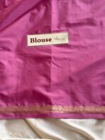 Chinmayi (Mysore crepe silk) - Dusty rose - Image 6
