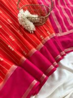Tarangini (Mysore silk) - Orange