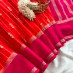 Tarangini (Mysore silk) - Orange