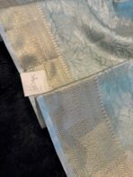Haritha (Banaras Soft silk) - Turquoise - Image 2
