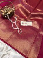 Athira (Semi silk) - Magenta pink - Image 4
