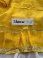 Dilruba (Viscose georgette) - Mustard - Image 4