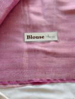 Mriganka (Banarasi silk) - Magenta pink - Image 5