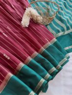 Tarangini (Mysore silk) - Royal Maroon - Image 2