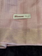 Haritha (Banaras Soft silk) - Blush pink - Image 6