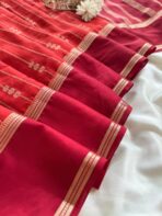 Tarangini (Mysore silk) - Rust Orange - Image 4